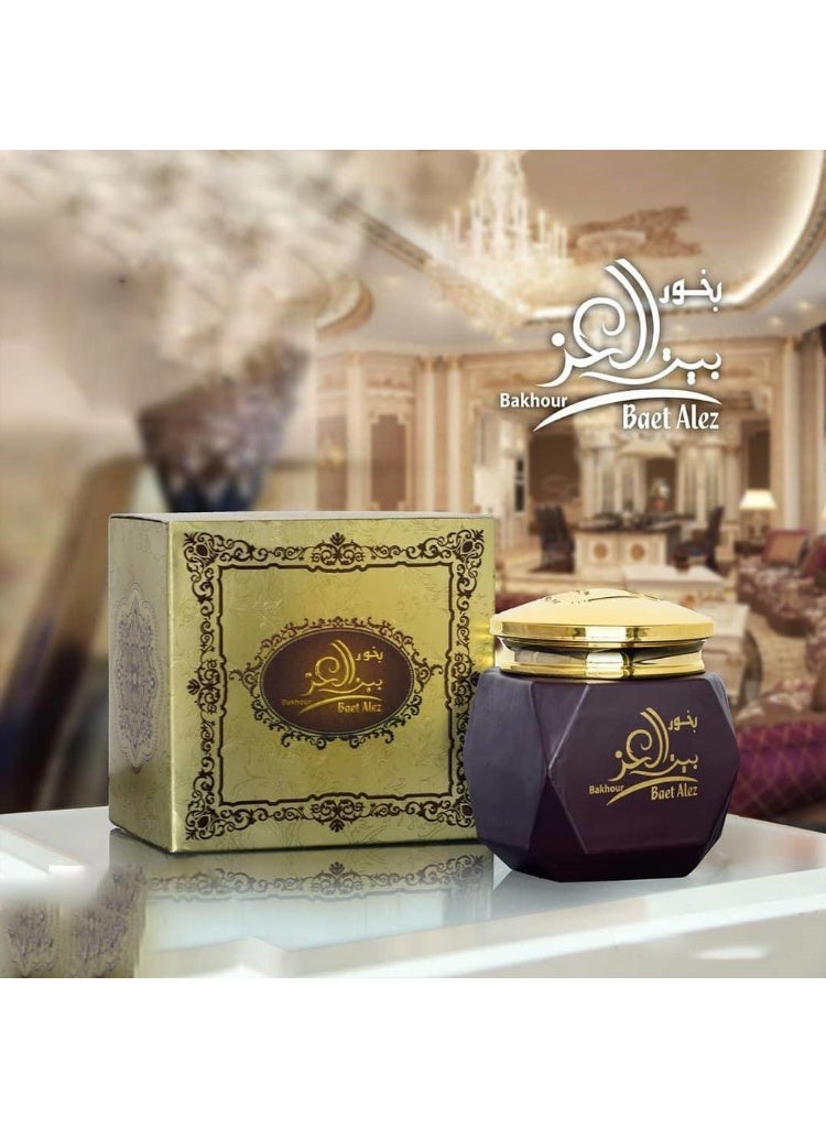 Bakhoor Baet Alez 40grams of Authentic Arabic Agarwood Chips | Aroma Lasts All Day Long - Perfect for Prayers, Namaz, Ramadan & Eid Gifts, Ceremonies, Meditation & Room Perfuming - view 5